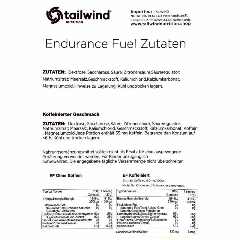 Tailwind Endurence Fuel