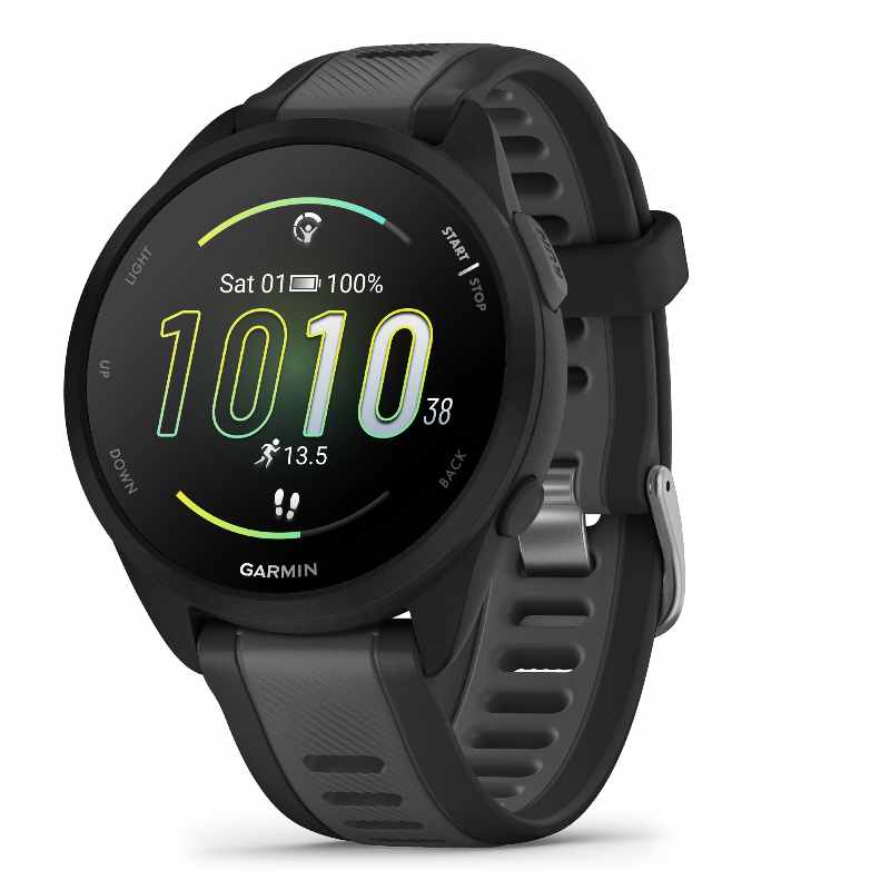 Forerunner165_HR_black_front