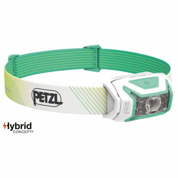 petzl-actik-core-stirnlampe grün